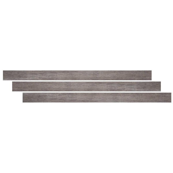 Ackland 1.03 in. T x 94 in. L x 2.23 in. W Ashen Grove Luxury Vinyl Flooring Trim Over Lapping Stair Nose AKVTVASGR-OSN - main